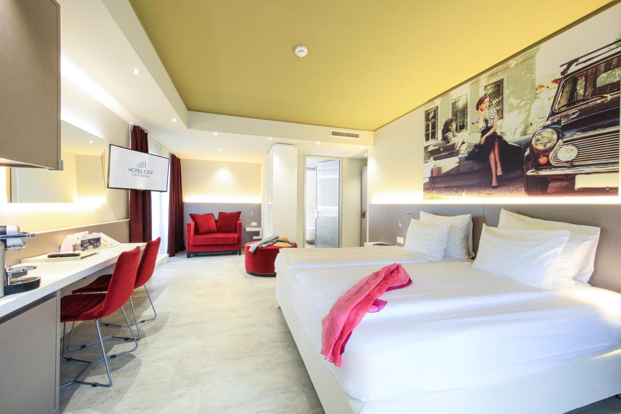 Hotel City Локарно Екстериор снимка
